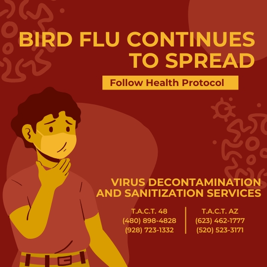 Combating Bird Flu in Arizona: Why Professional Cleaning Services Matter