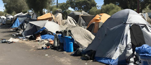 Homeless Encampment Cleanup in Glendale, AZ