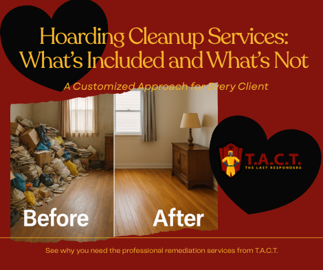 Sanitize and Organize: TACT-AZ's Comprehensive Cleaning Solutions for Hoarding