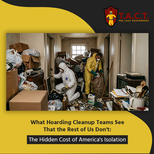 What Hoarding Cleanup Teams See That the Rest of Us Don't: The Hidden Cost of America's Isolation